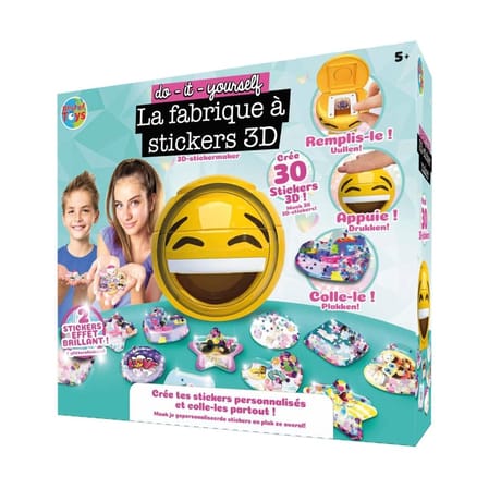 Best of toys fabrique à stickers 3 d