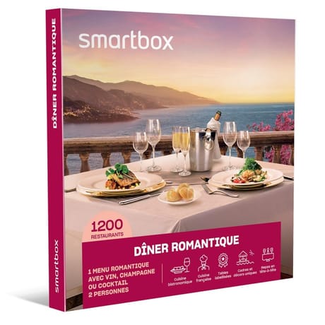 Smartbox Diner romantique