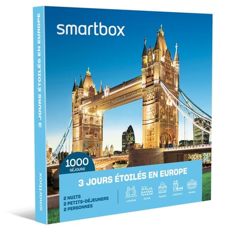 3 jours étoiles en Europe