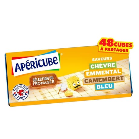 Apéricube sélection du fromager 48 cubes 250g