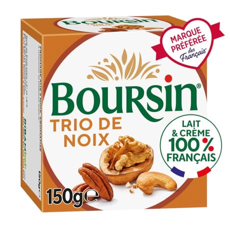 Boursin trio de noix 150g