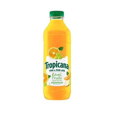 Tropicana pure premium réveil fruité 1l