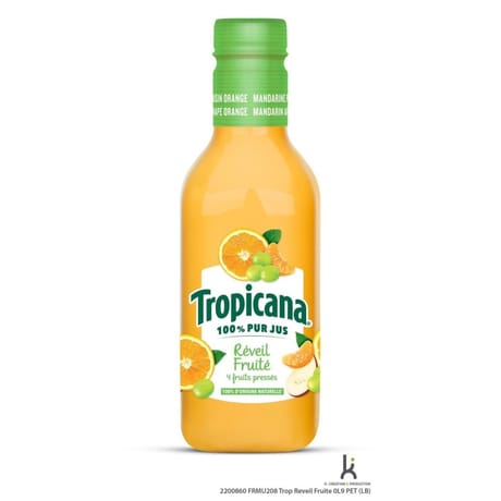 Tropicana réveil fruité pet 90cl