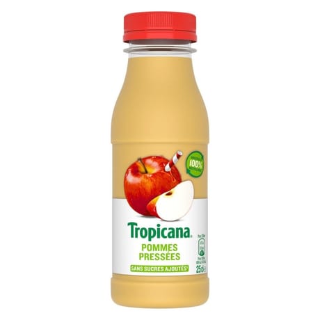 Tropicana pommes pressées 25cl