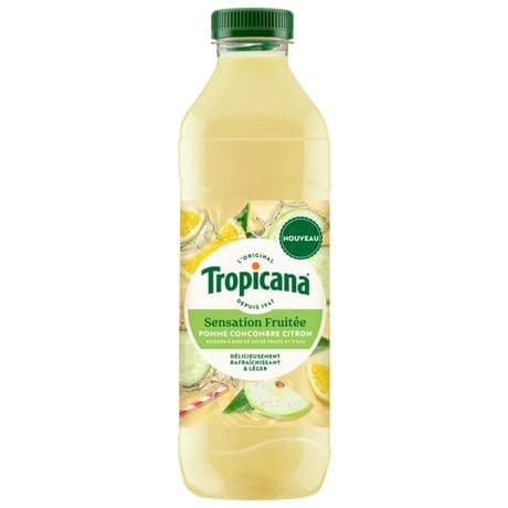 Tropicana sensation fruitée concombre 1l pet