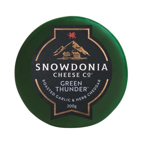 Cheddar green thunder 200g