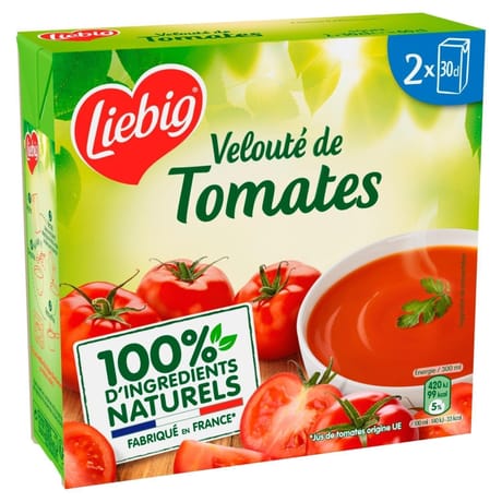 Liebig pursoup velouté de tomates 2x30cl