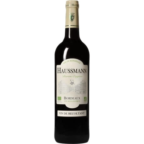 Haussmann bordeaux bio 75cl 13%vol