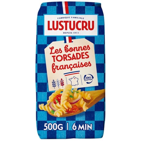 Lustucru torsade 500g