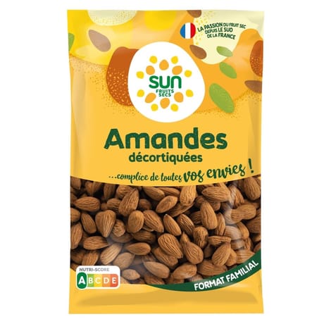Amandes décortiquées 500g