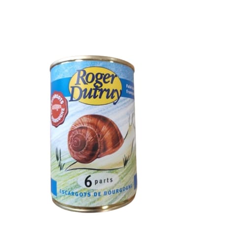 Roger dutruy boite escargots de bourgogne 6 portions