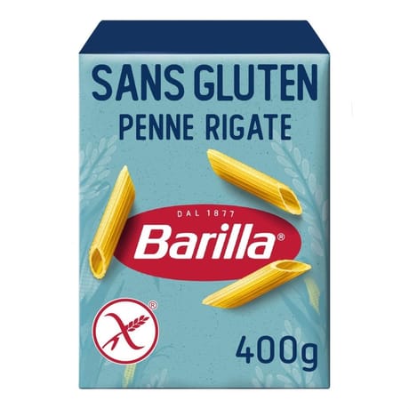 Barilla pates penne rigate sans gluten 400g