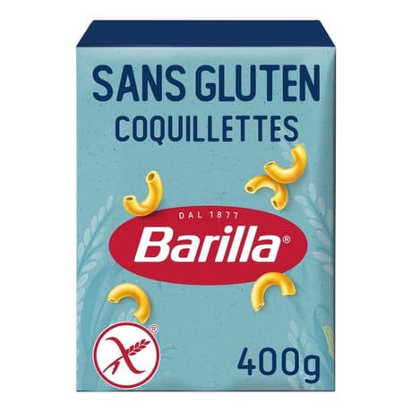 Barilla pates coquillettes sans gluten 400g
