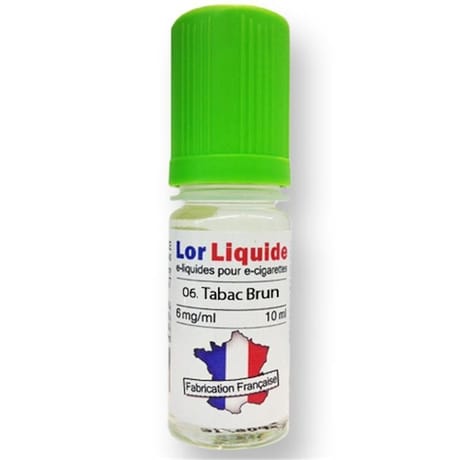 Lorliquide Tabac brun 6 mg