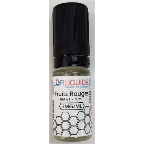 Lorliquide Fruits Rouges 3mg 10ml