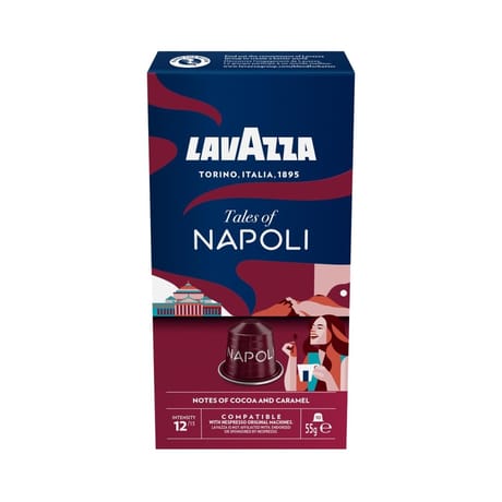 Lavazza café capsules alu napoli x10 - 55g