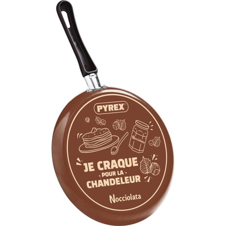 Pyrex crepière festive nocciolata 25cm