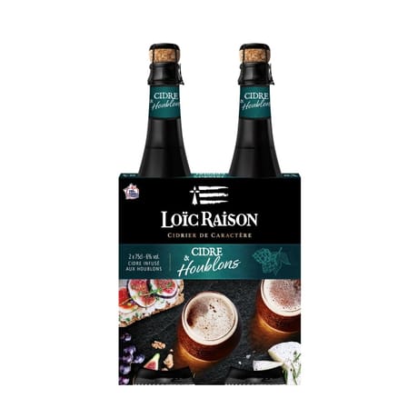 Lr cidre houblons 2x75cl 6% vol