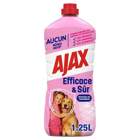 Ajax nettoyant ménager efficace & sûr 1250ml