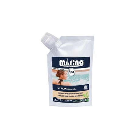 Marina PH moins 1.5 kg microbilles spa