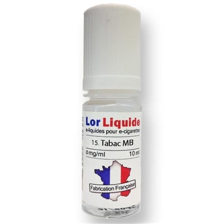 Tabac mb 0 mg  lorliquide