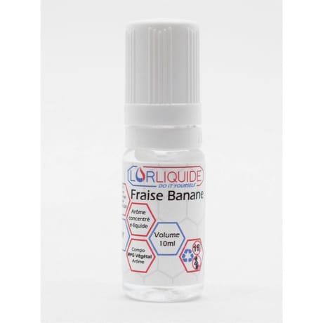 Fraise banane 11 mg lorliquide