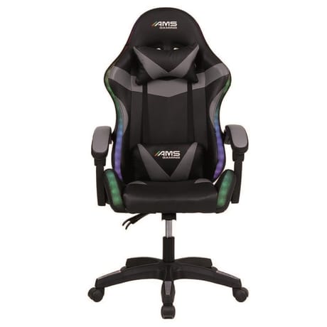 Amstrad fauteuil gaming led AMS-GAMER-LED-GREY