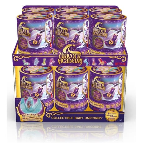 Bébé licorne à collectionner Unicorn Academy (assort)(barquette)