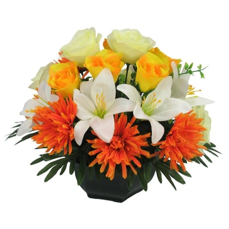 Tokyo lys rose artificiels en coupe (rose)