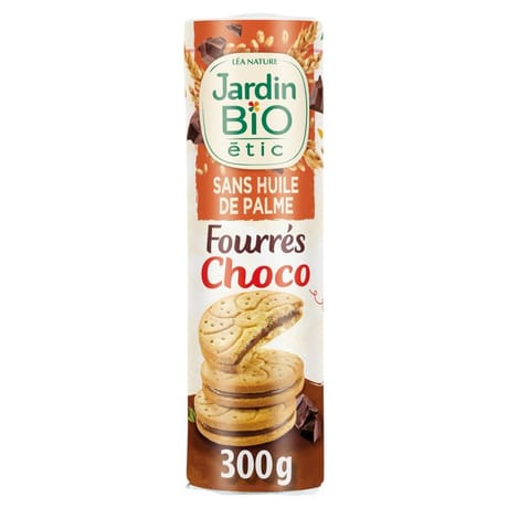 Jardin bio étic fourrés au chocolat bio 300g