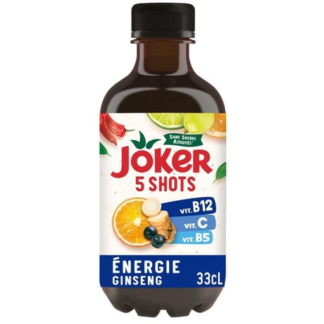 Joker 5 shots immunité 33 cl