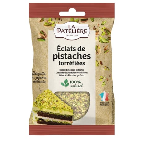 La patelière éclats de pistaches torréfiées 50g