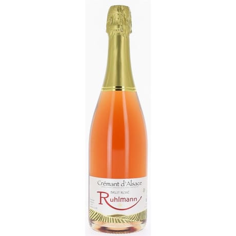 Crémant d'Alsace Brut Rosé AOP Ruhlmann 12.5% Vol.75 cl