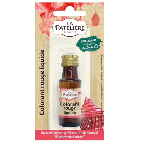 La patelière colorant rouge poudre 20ml