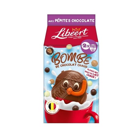 Libeert bombe de chocolat chaud 80g