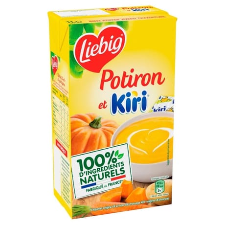 Liebig doux plaisir potiron au kiri brique 1l