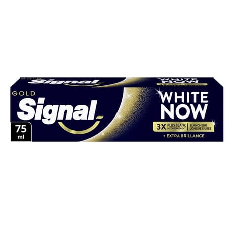Signal white now dentifrice gold 75ml
