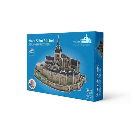 Puzzle 3 d - mont saint-michel