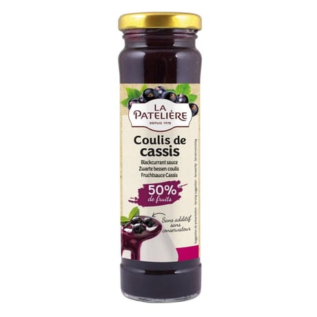 La patelière nappage coulis de cassis 165g