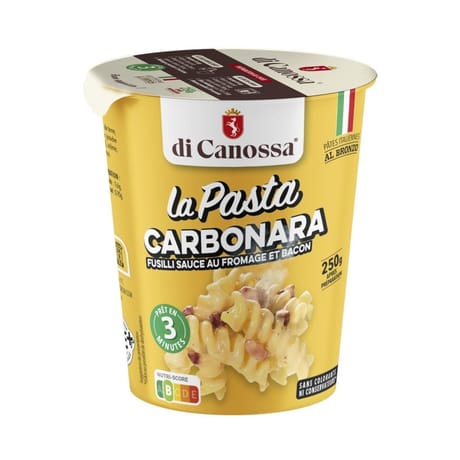 Di canossa fusilli sauce carbonara 70g