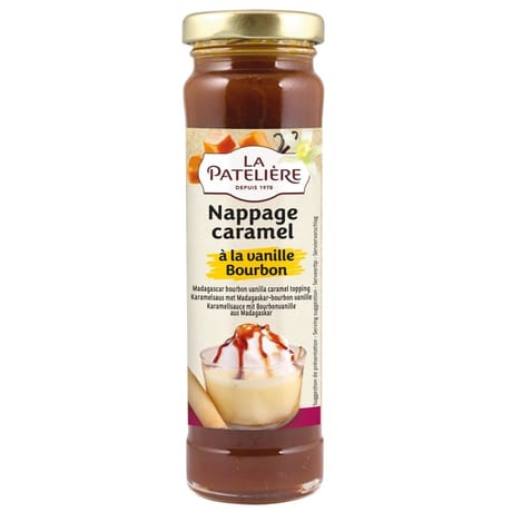 La patelière nappage caramel vanille bourbon 190g