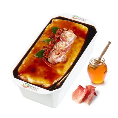 Terrine au miel et au jambon de parme