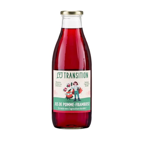 Transitiion jus de pomme framboise 1l