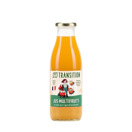 Transition jus pomme pêche abricot 75cl