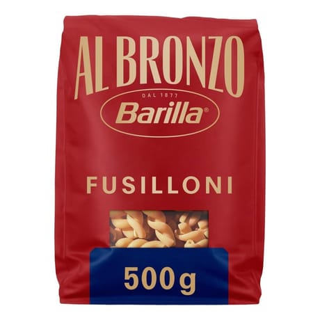 Barilla pates premium fusilloni al bronzo 500g