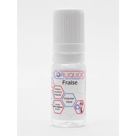 Concentre fraise 10 ml lorliquide