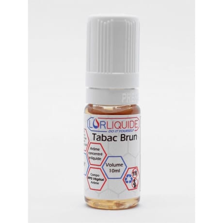 Concentré tabac brun 10 ml lorliquide