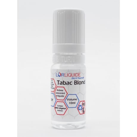 Concentré tabac blond 10 ml lorliquide