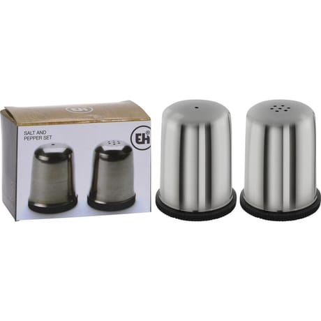 Salière et poivrier inox