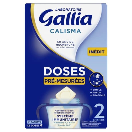Gallia calisma pocket lait 2eme age 504g de 6 a 12 mois